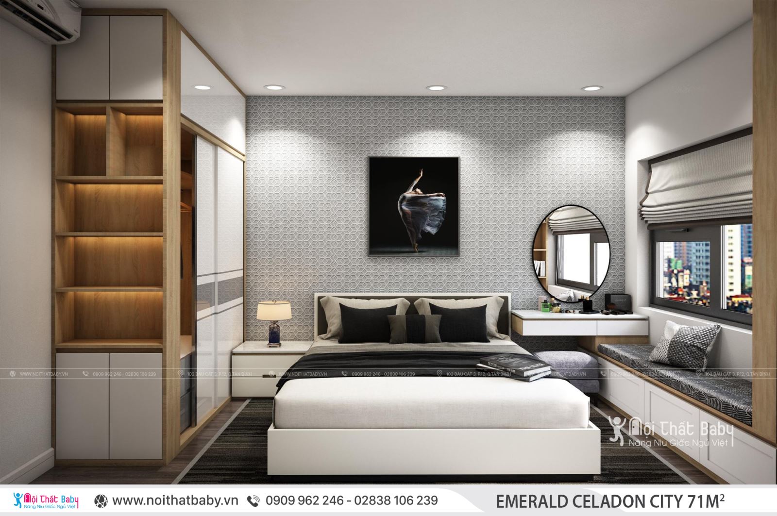 Tổng hợp các mẫu thiết kế nội thất Chung cư Emerald Celadon City